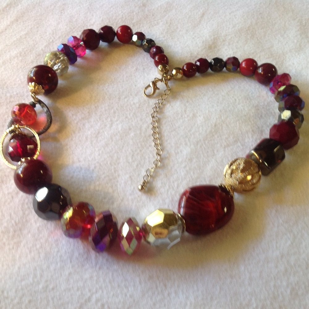 Vintage Runway Large Plus  Statement necklace